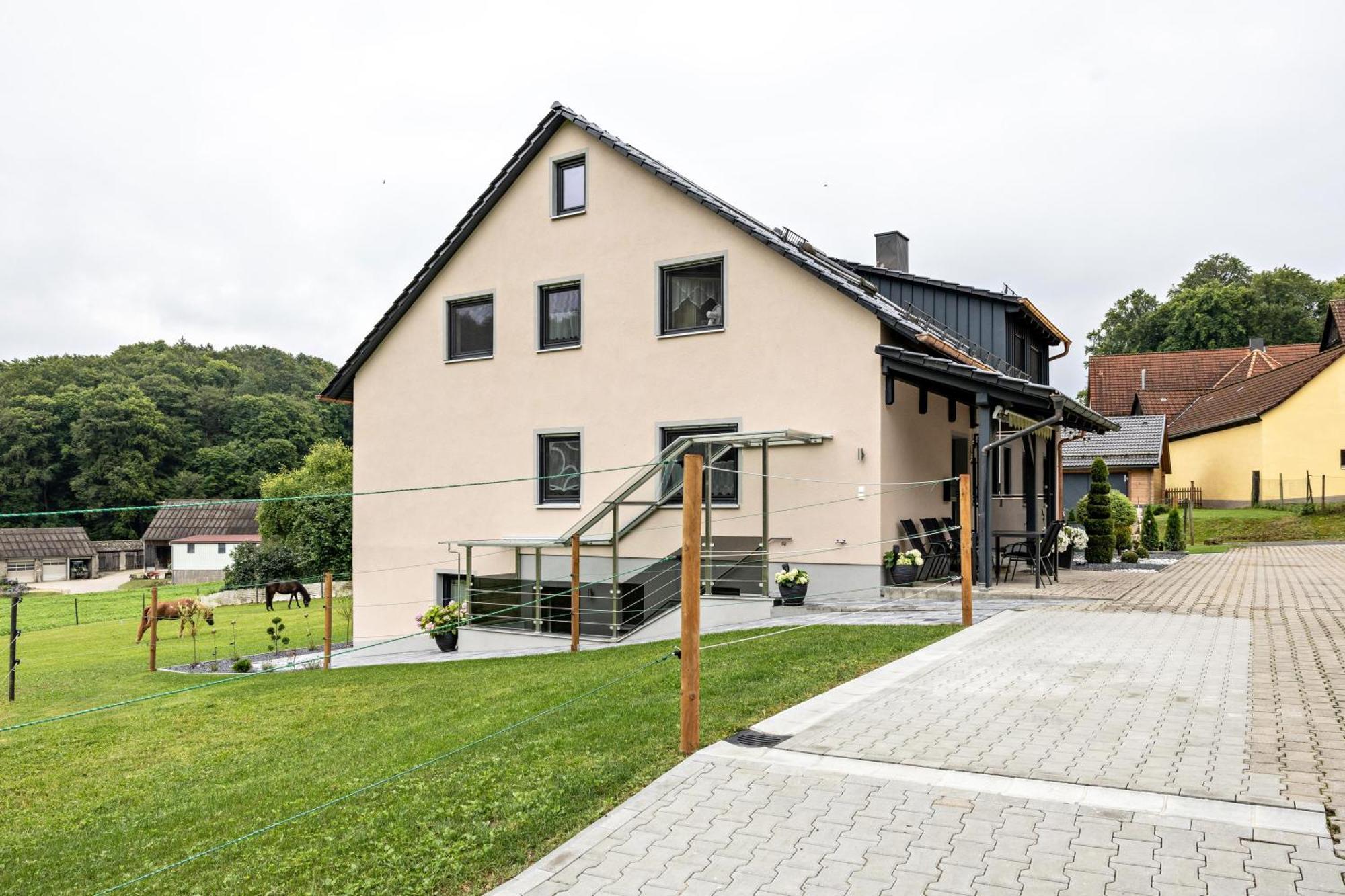 דירות Hartenstein  Brunnerhof Urlaub Auf Dem Land מראה חיצוני תמונה