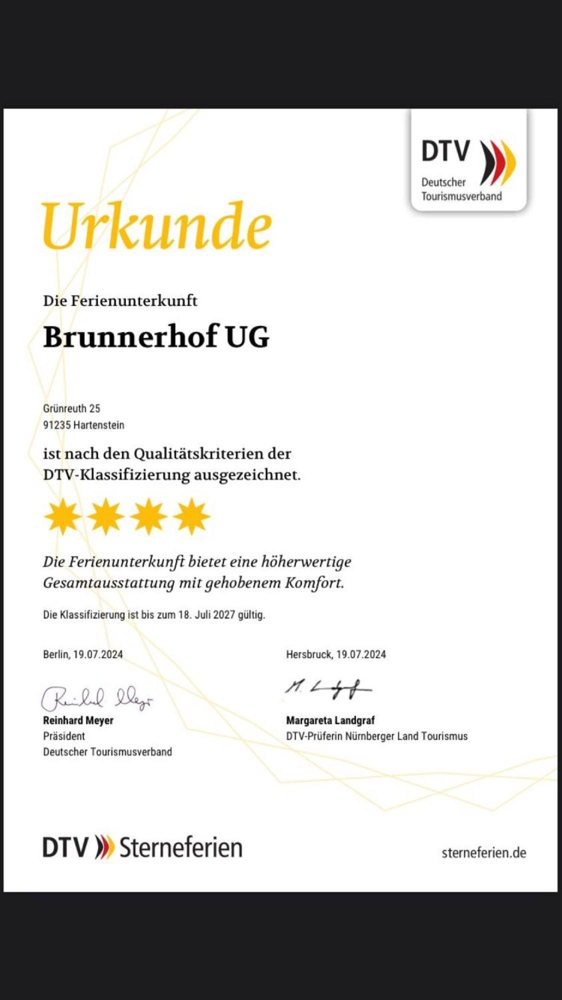 דירות Hartenstein  Brunnerhof Urlaub Auf Dem Land מראה חיצוני תמונה